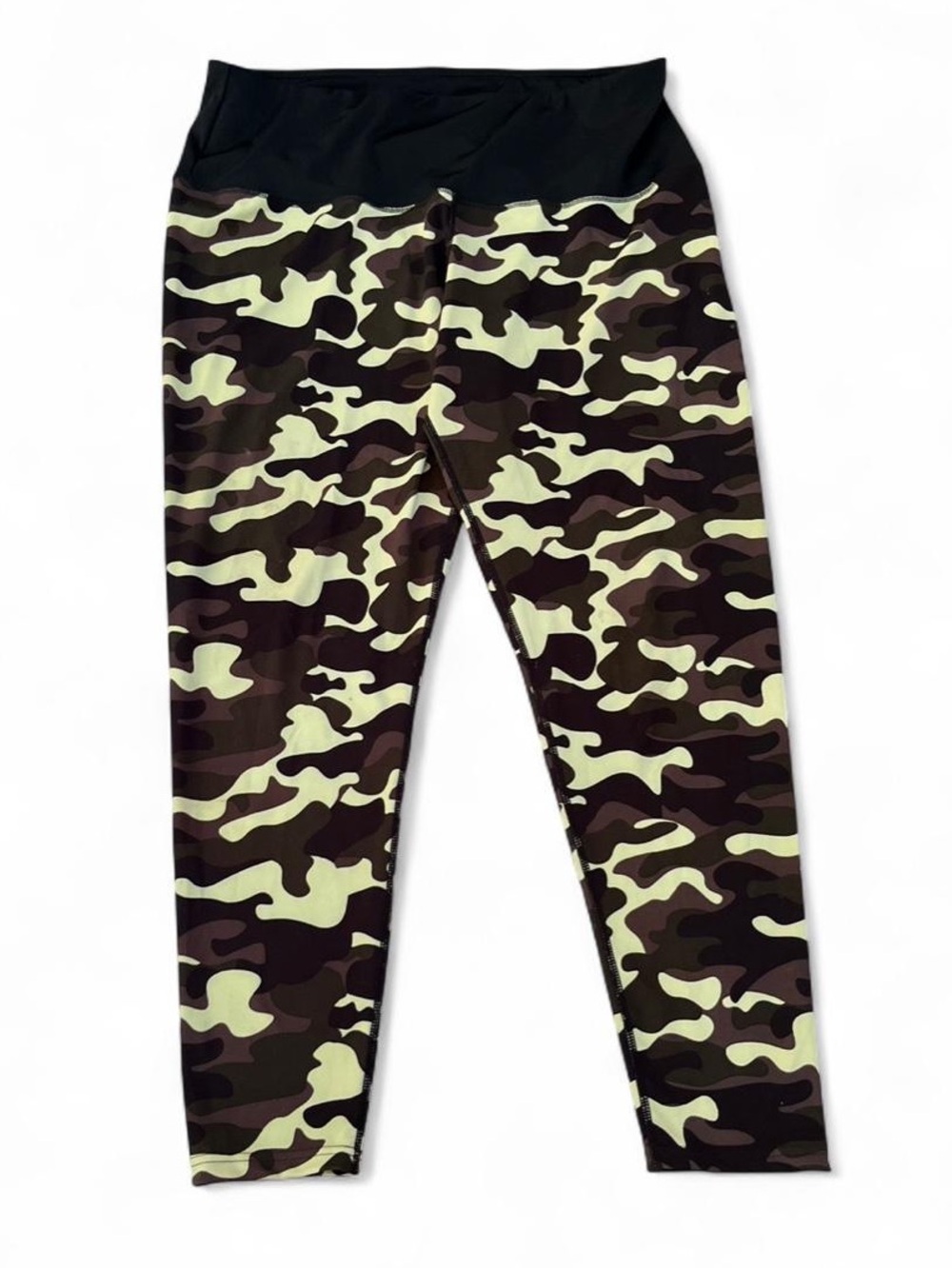 LA + Image
Camo Leggings | High Waisted | Woodland Print | Size 2X